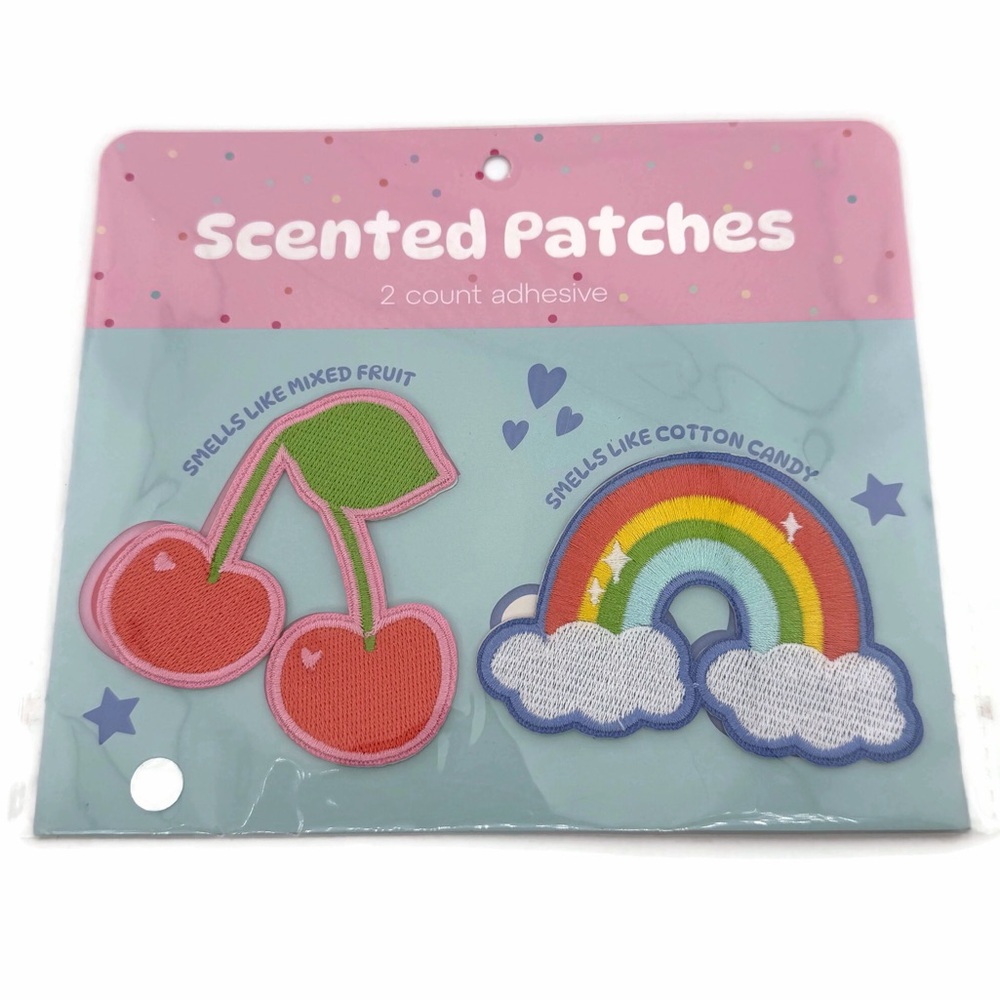 Spritz Cherry & Rainbow Scented Adhesive Patches
